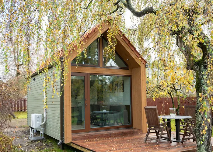 Private Small House With Sauna And Terrace In Hébergement de vacances *